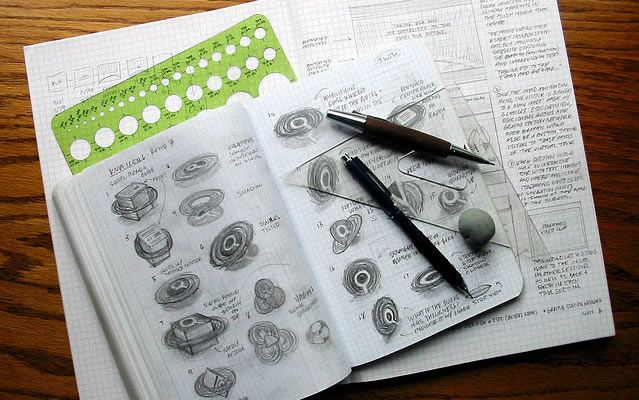 Mike Rohde的素描套件logo設計草圖-上海logo設計公司