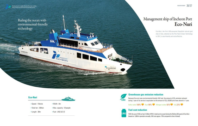 ICPA海運貨運宣傳畫冊設(shè)計欣賞，以logo圖形為版式元素