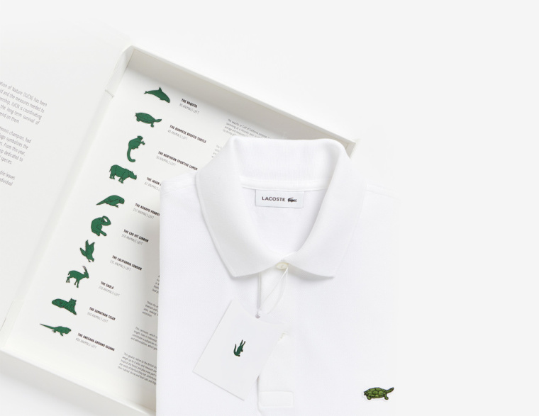  Lacoste 傳達(dá)保護(hù)瀕危動(dòng)物的限量版logo設(shè)計(jì)