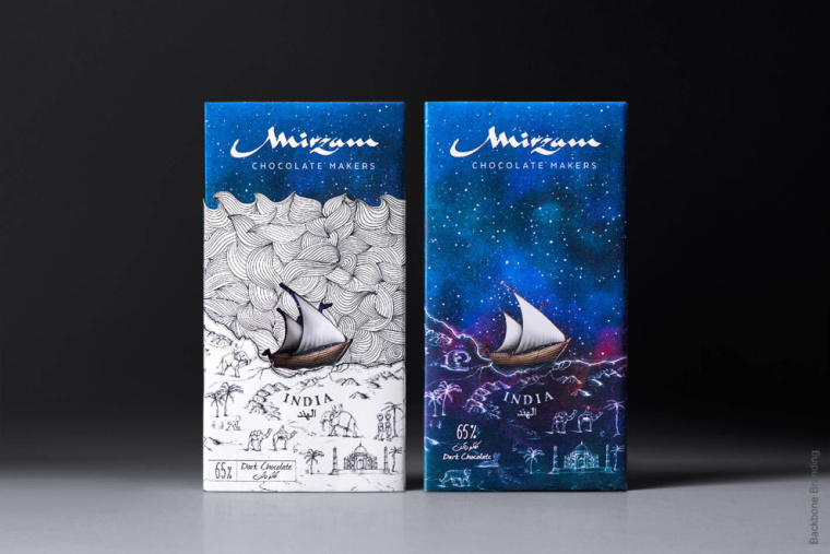 Mirzam巧克力棒包裝設(shè)計(jì)，以輕盈和獨(dú)特的夢幻插圖吸引消費(fèi)者