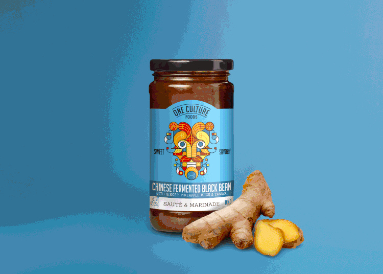 用一種文化在世界各地享受美食之旅，One Culture Foods調味品與杯面包裝設計