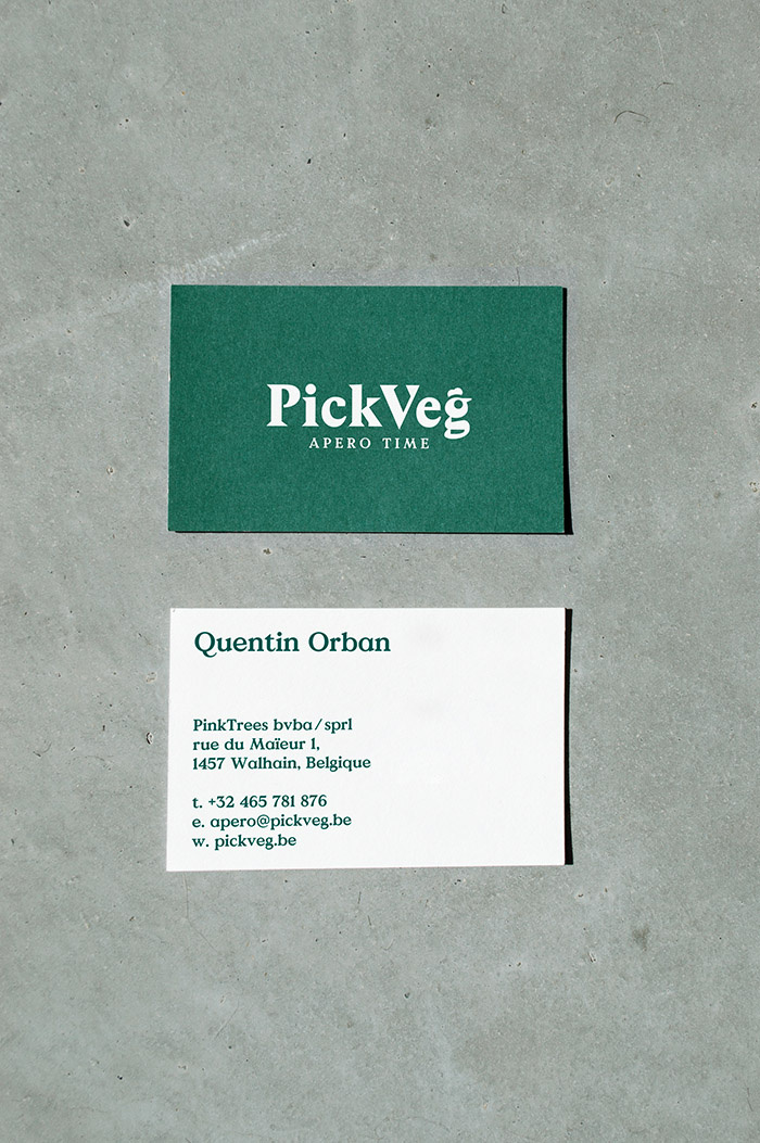 PickVeg 開胃咸菜休閑食品品牌logo設計