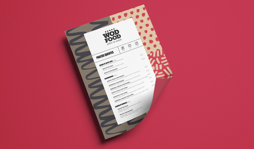 WOD健身營養(yǎng)餐食品包裝設(shè)計，突出健康、新鮮與手工制作