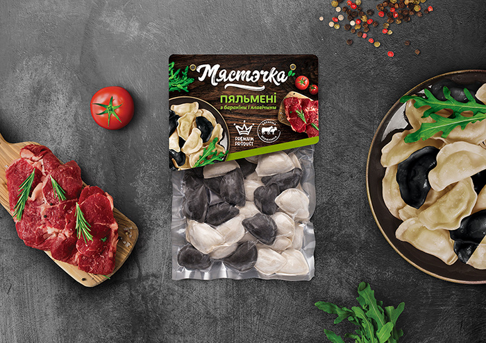 Myastechka新品牌水餃包裝設(shè)計，傳達優(yōu)質(zhì)，自然與廚師級美食