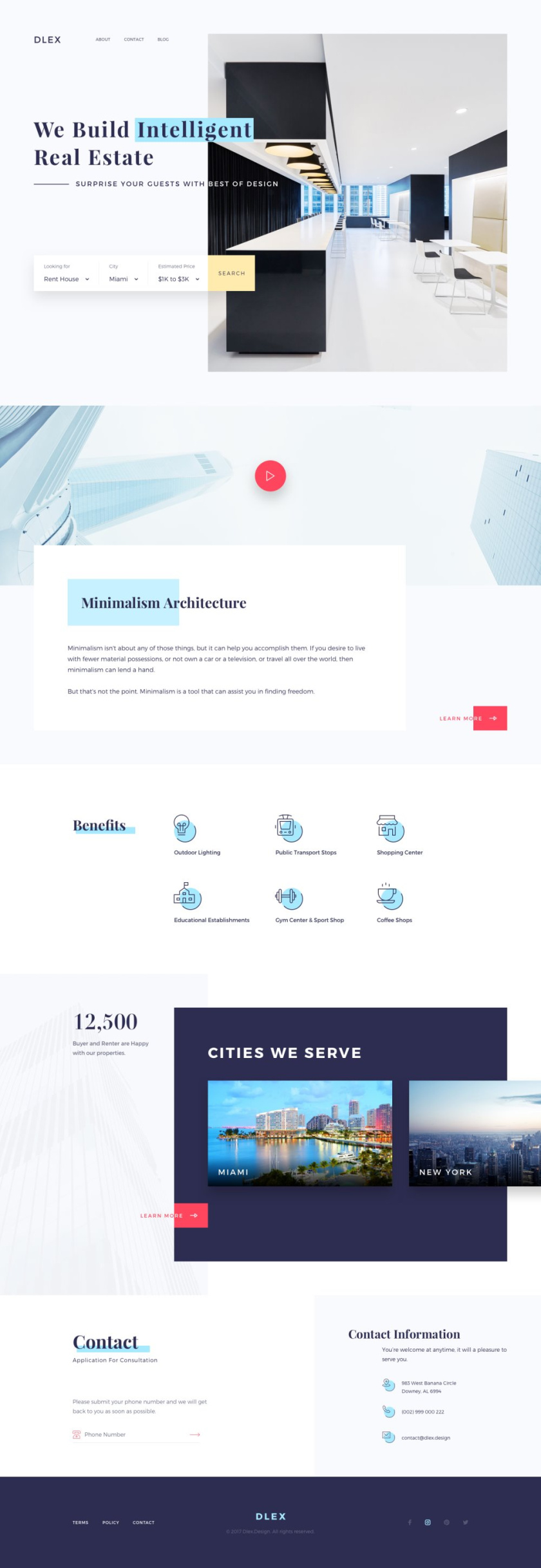 最佳建筑網站設計-Dlex