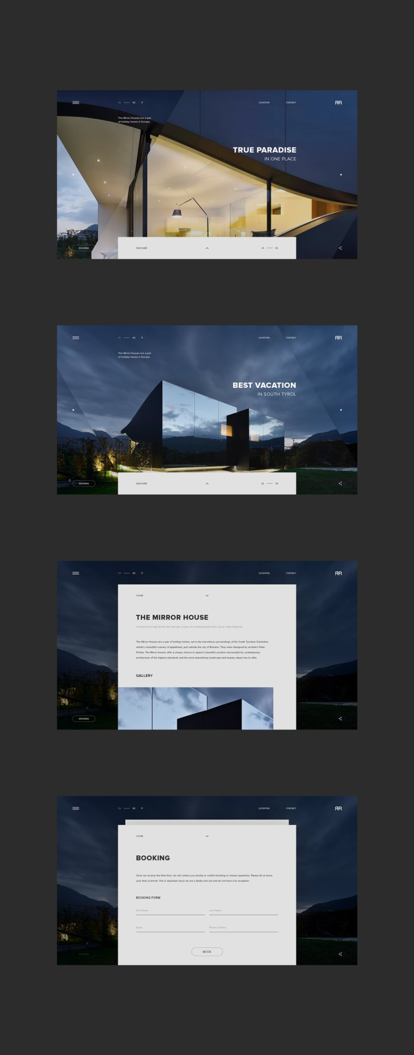 最佳建筑網站設計-MH網站主頁
