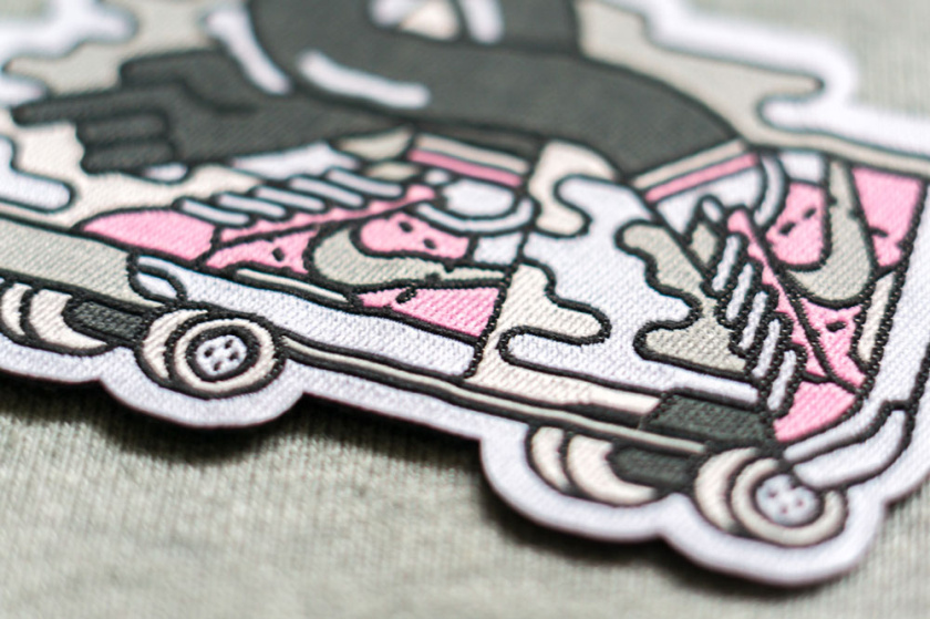 美麗和創(chuàng)意的平面設計想法-耐克學校卡通貼紙設計