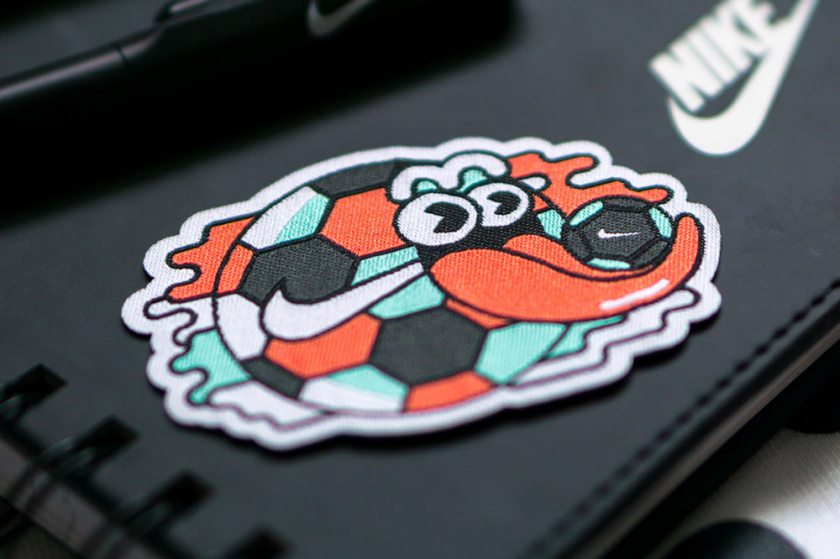美麗和創(chuàng)意的平面設計想法-耐克學校卡通貼紙設計