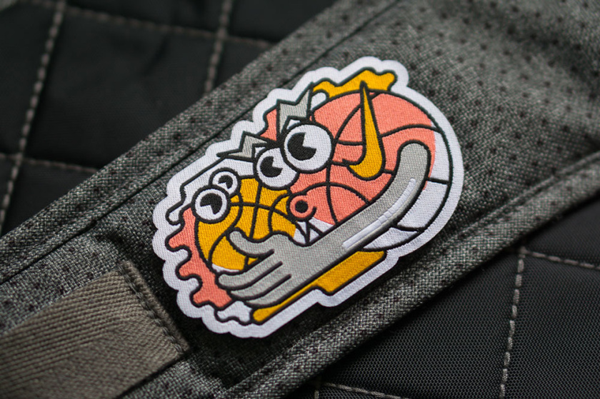 美麗和創(chuàng)意的平面設計想法耐克學校卡通貼紙設計