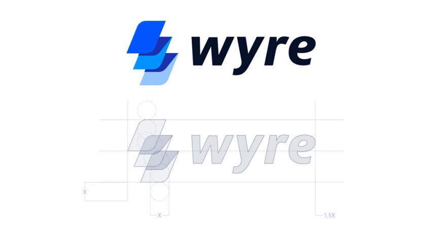 美麗和創(chuàng)意的平面設計想法-Wyre品牌logo設計
