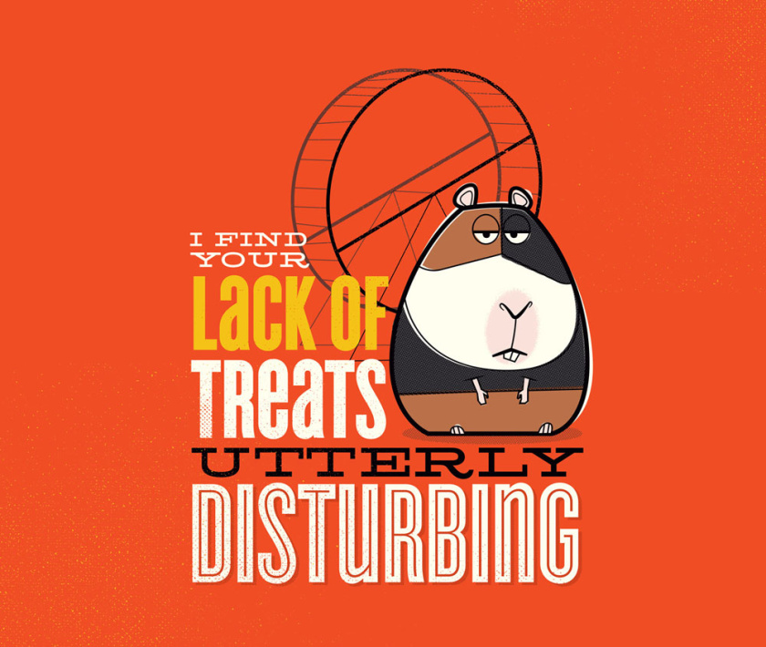 美麗和創(chuàng)意的平面設計想法-寵物風格化藝術和產品圖形