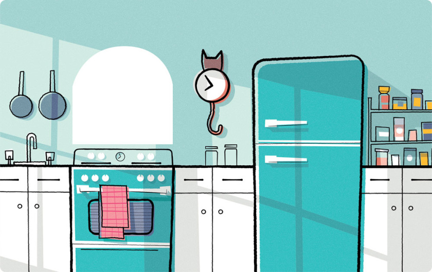 美麗和創(chuàng)意的平面設計想法-寵物風格化藝術和產品圖形