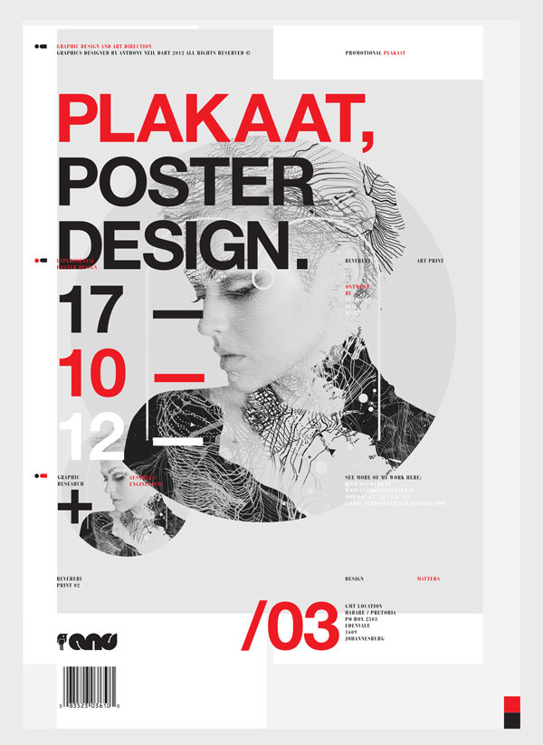 另類前衛(wèi)藝術(shù)風(fēng)格創(chuàng)意海報(bào)設(shè)計(jì)靈感-Plakaat