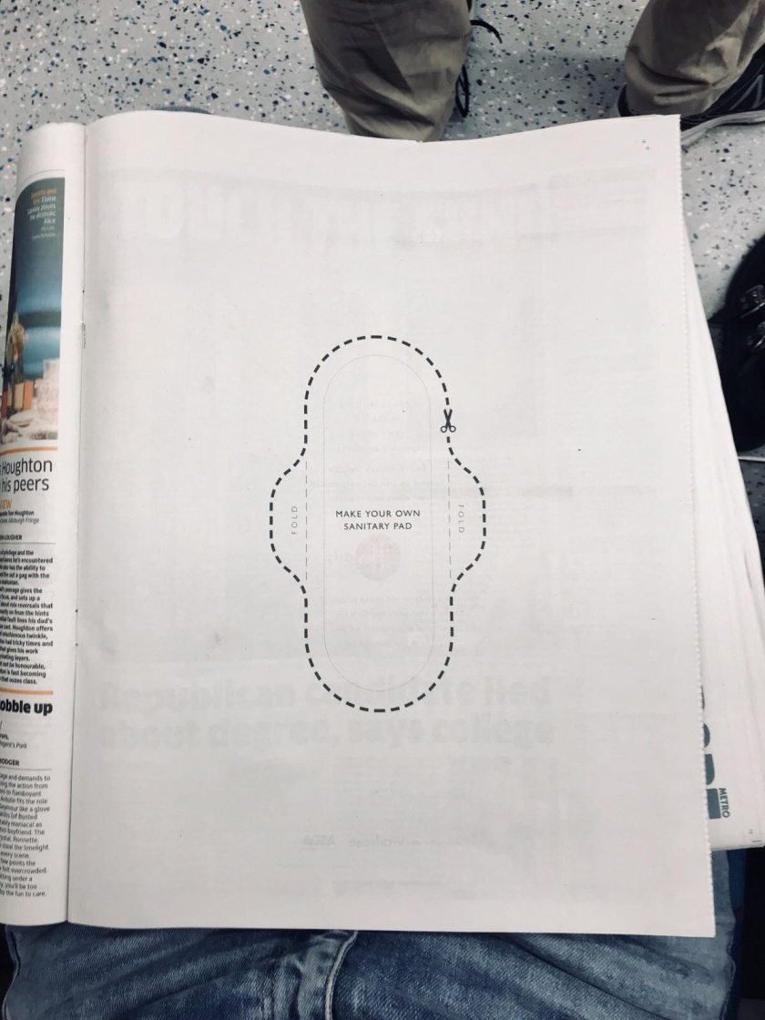 《嘿，女孩》（Hey girls）衛生墊公益廣告創意營銷