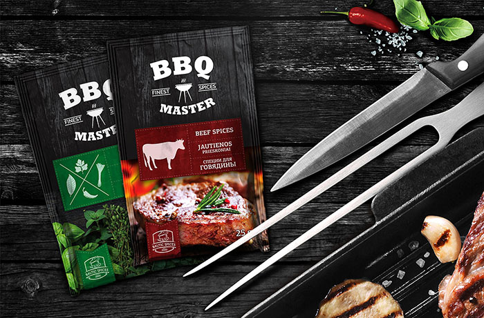 BBQ 燒烤調味料調味品系列產品包裝設計-上海包裝設計公司