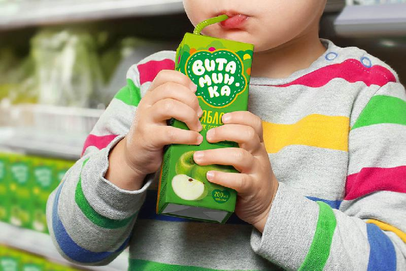 Vitaminka兒童果汁飲料包裝設計”大樹“篇-上海包裝設計公司