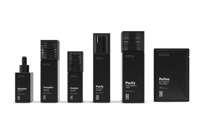 黑酷風(fēng)格男性護(hù)膚品化妝品包裝設(shè)計(jì)，設(shè)計(jì)靈感來(lái)自海洋和水