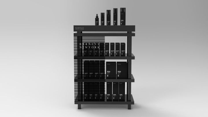 黑酷風(fēng)格男性護(hù)膚品化妝品包裝設(shè)計(jì)，設(shè)計(jì)靈感來(lái)自海洋和水