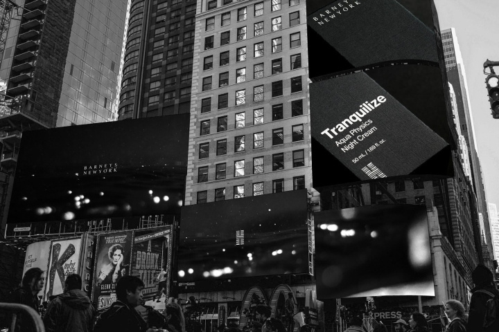 黑酷風(fēng)格男性護(hù)膚品化妝品包裝設(shè)計(jì)，設(shè)計(jì)靈感來(lái)自海洋和水