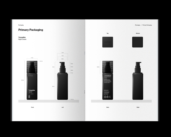 黑酷風(fēng)格男性護(hù)膚品化妝品包裝設(shè)計(jì)，設(shè)計(jì)靈感來(lái)自海洋和水