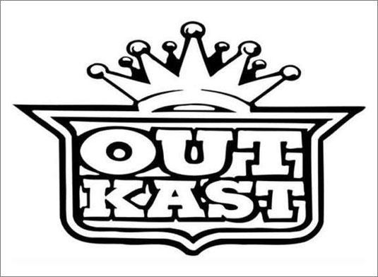  35個漂亮的樂隊標志設計 - Outkast