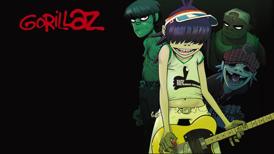 樂隊標志設計 - Gorillaz