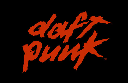  35個漂亮的樂隊標志設計 - Daft Punk