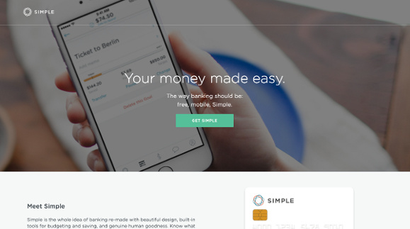 簡單 - 所有電子消費(fèi)的銀行-品牌定位戰(zhàn)略