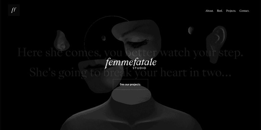 平面設計中的超現實主義-浮體部位