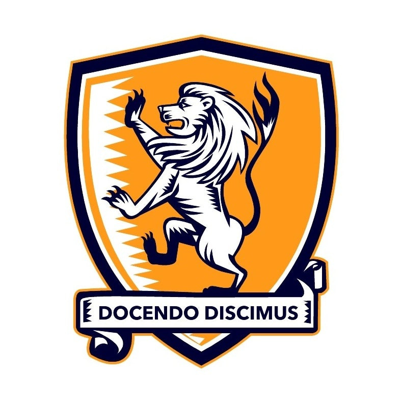 學術會徽徽標logo設計-紋章盾上的獅子徽標logo