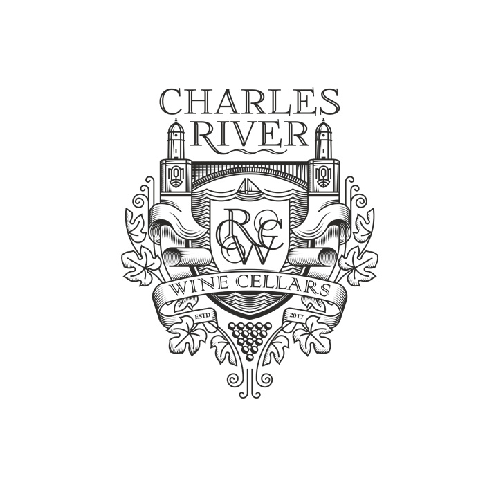 中世紀會徽徽標logo設計-帶有縮寫和卷軸的紋章徽章標志