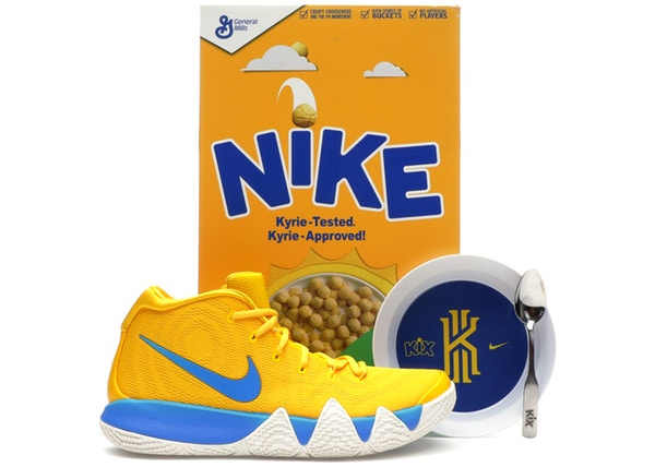 15款特別版Nike耐克運動鞋包裝設計- NIKE KYRIE 4“CEREAL PACK”