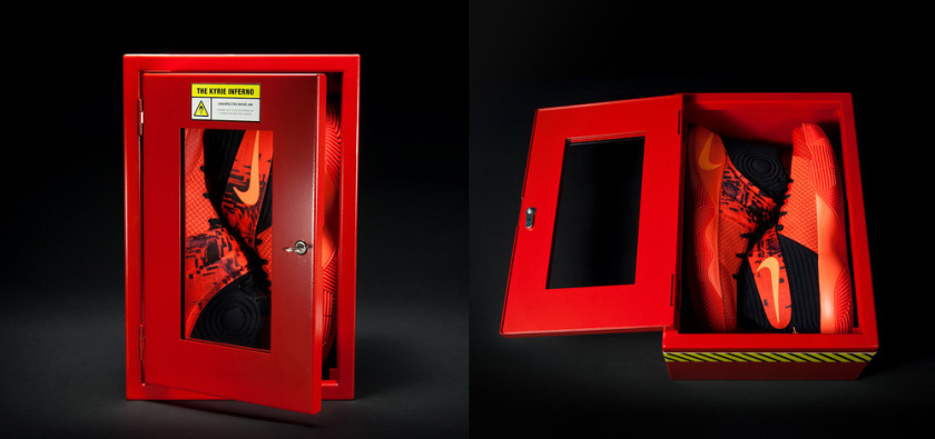 15款特別版Nike耐克運動鞋包裝設計-KYRIE 2 INFERNO