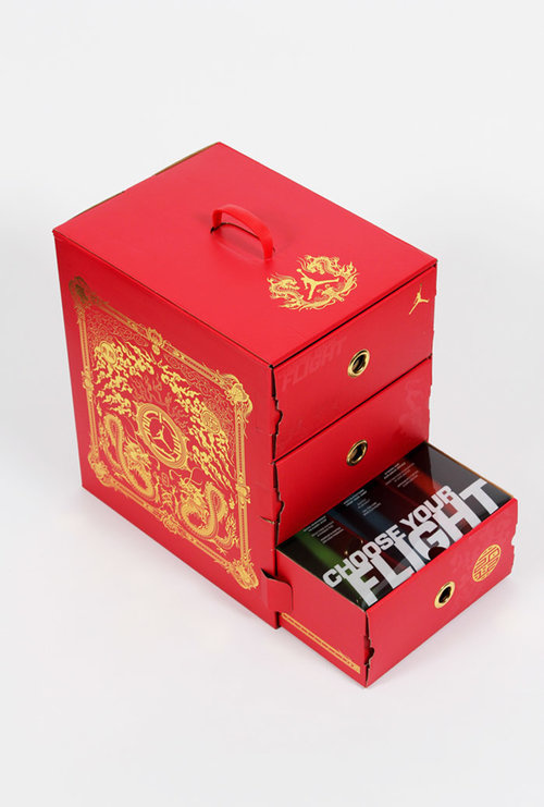 15款特別版Nike耐克運動鞋包裝設計-耐克龍年