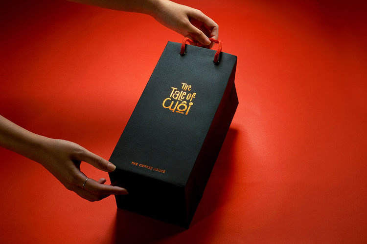 The Coffee House 限量版月餅禮盒包裝設計“兒童油畫插畫風”