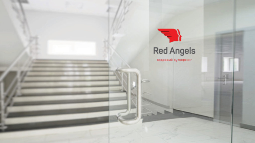 Red Angels 紅色天使農業公司logo設計-人臉logo