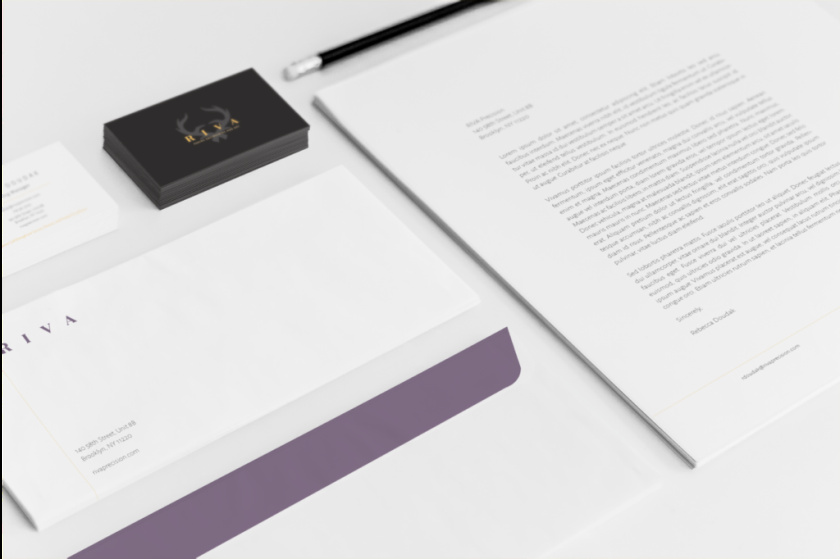 精密珠寶制造商Riva珠寶品牌vi設計