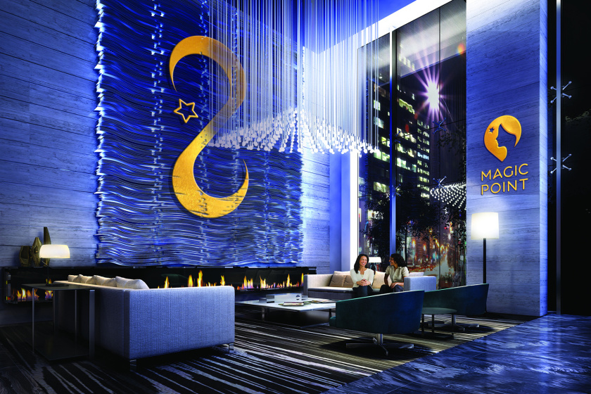 Magic Point 醫學美容整形醫院品牌形象全案策劃設計-大堂裝飾設計