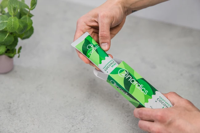 nordics純天然牙膏品牌包裝設計