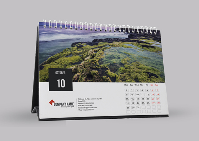 優美景色Calendar臺歷月歷設計