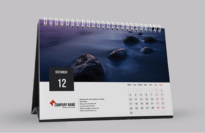 優美景色Calendar臺歷月歷設計