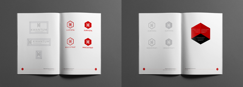 kwantum 法律出版社品牌形象重塑設(shè)計-logo/vi/網(wǎng)站/圖標(biāo)，紅色系品牌形象