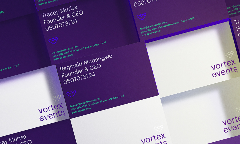 Vortex events事件公關營銷公司logo設計vi設計，線條logo風格