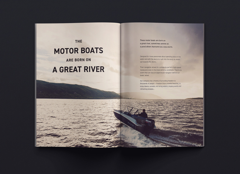 Realcraft 摩托艇宣傳畫冊設(shè)計產(chǎn)品型錄設(shè)計