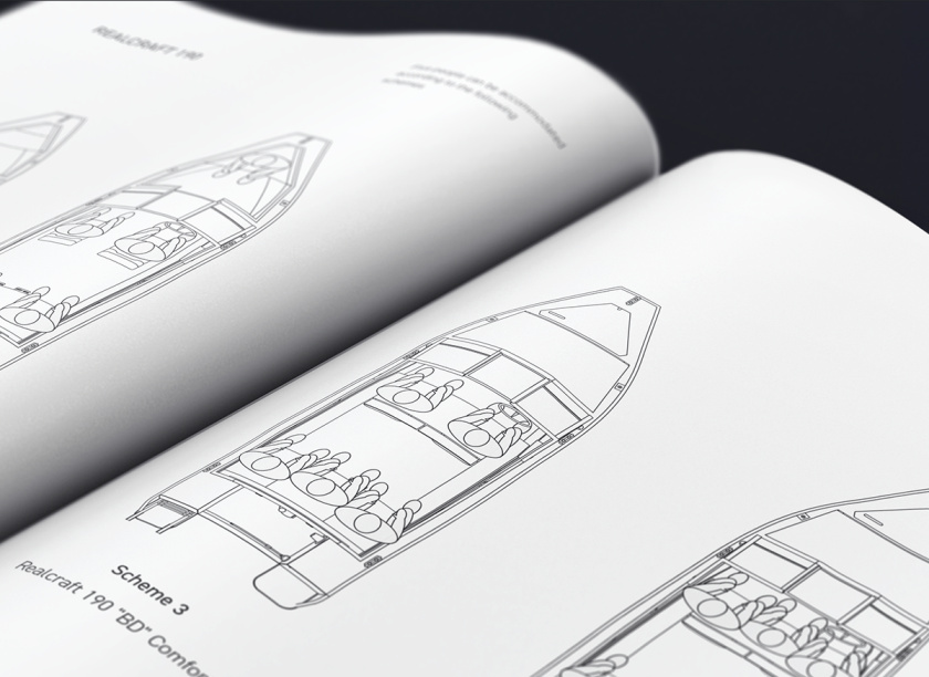 Realcraft 摩托艇宣傳畫冊設(shè)計產(chǎn)品型錄設(shè)計