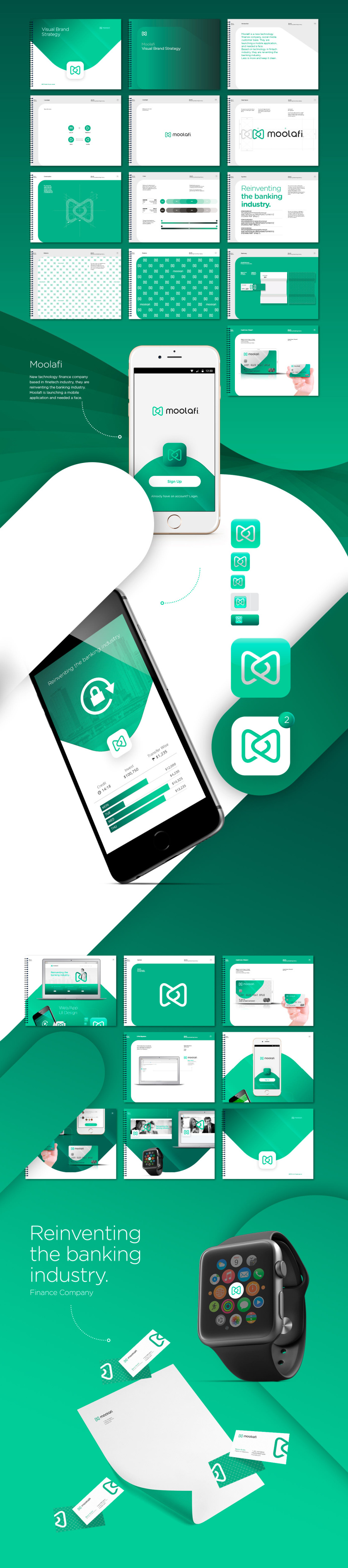 Moolafi Finance 科技金融公司logo設(shè)計(jì)vi設(shè)計(jì)-品牌vi視覺(jué)規(guī)范手冊(cè)