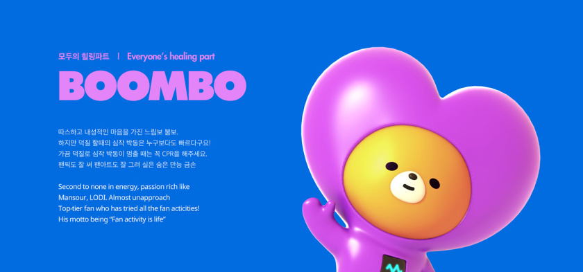 V CREW 超萌開愛風格吉祥物設計，人物性格設定與表情包設計