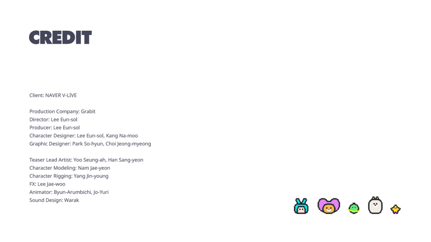 V CREW 超萌開愛風格吉祥物設計，人物性格設定與表情包設計