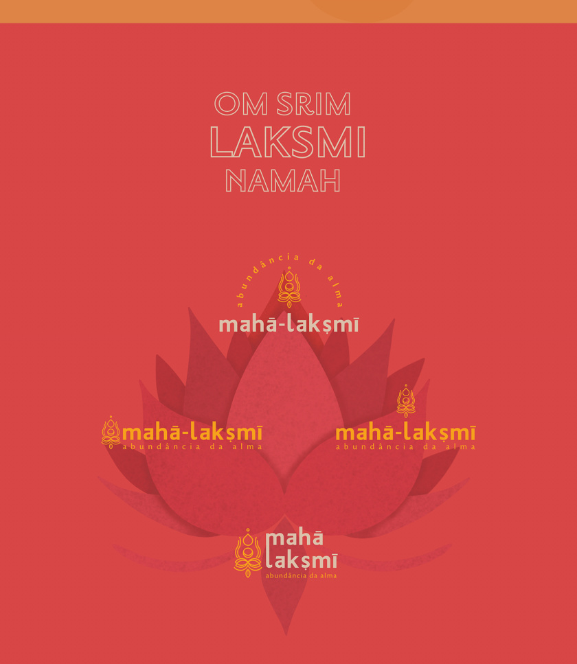 Maha-Laksmi 印度瑜伽舞蹈品牌logo設計vi設計