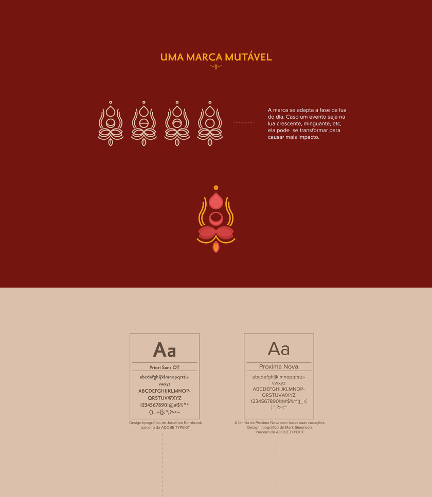 Maha-Laksmi 印度瑜伽舞蹈品牌logo設計vi設計